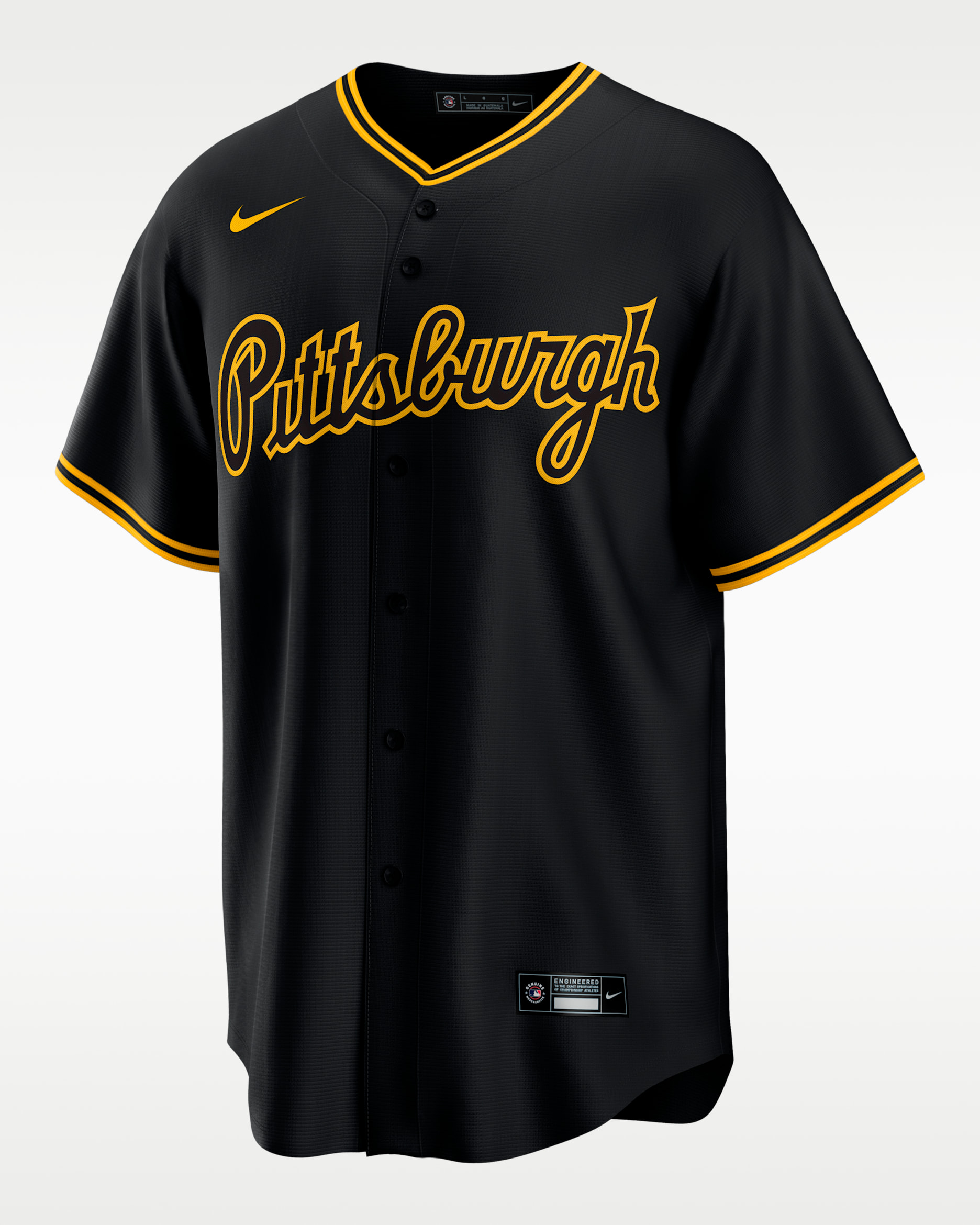 Jersey Nike de la MLB Replica para hombre Paul Skenes Pittsburgh